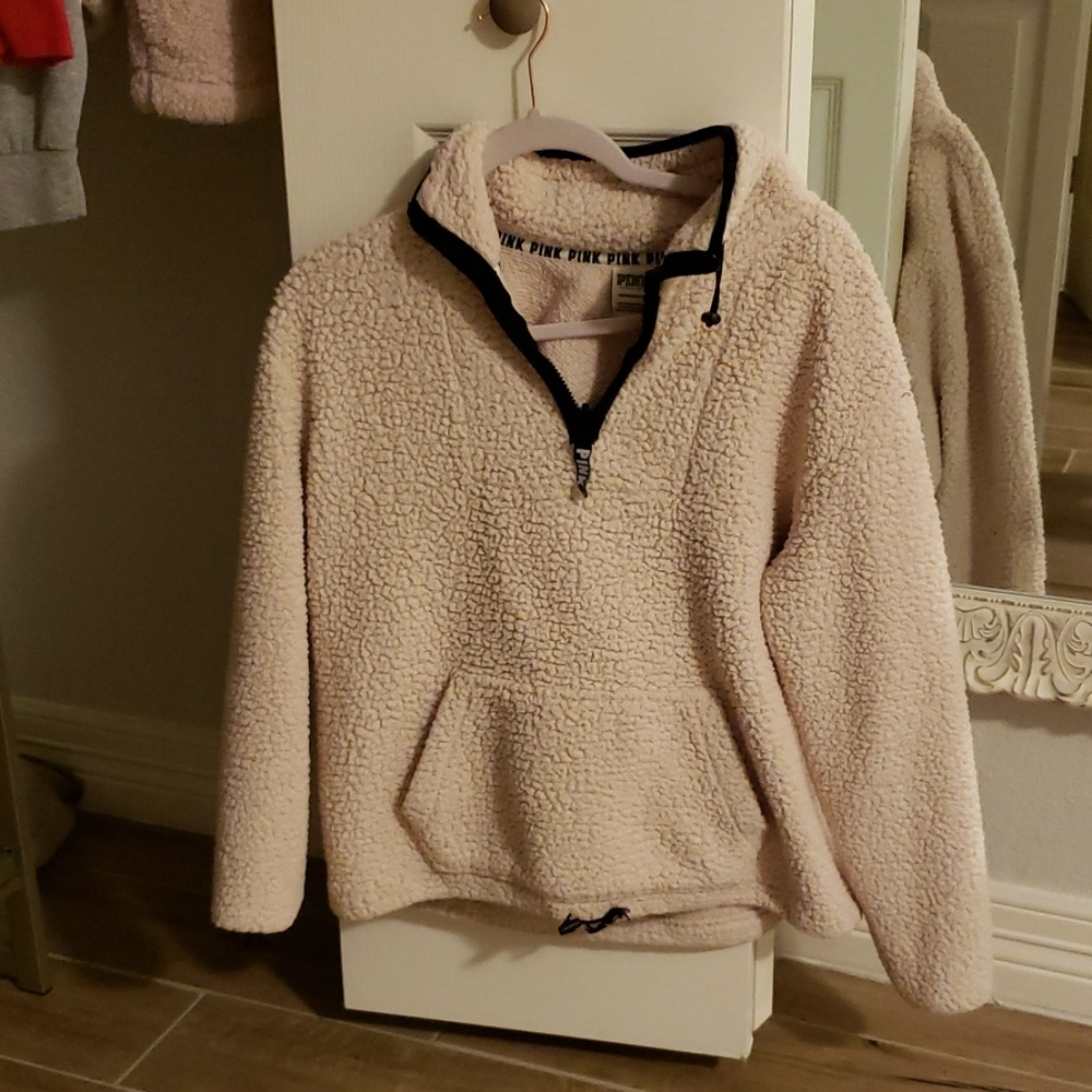 ♡PINK VS CREME SHERPA♡